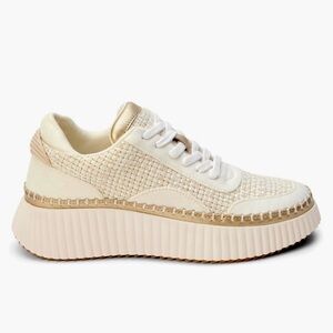 Coconuts by Matisse Go to Platform  Sneakers Beige natural woven- 7.5M Fit 7